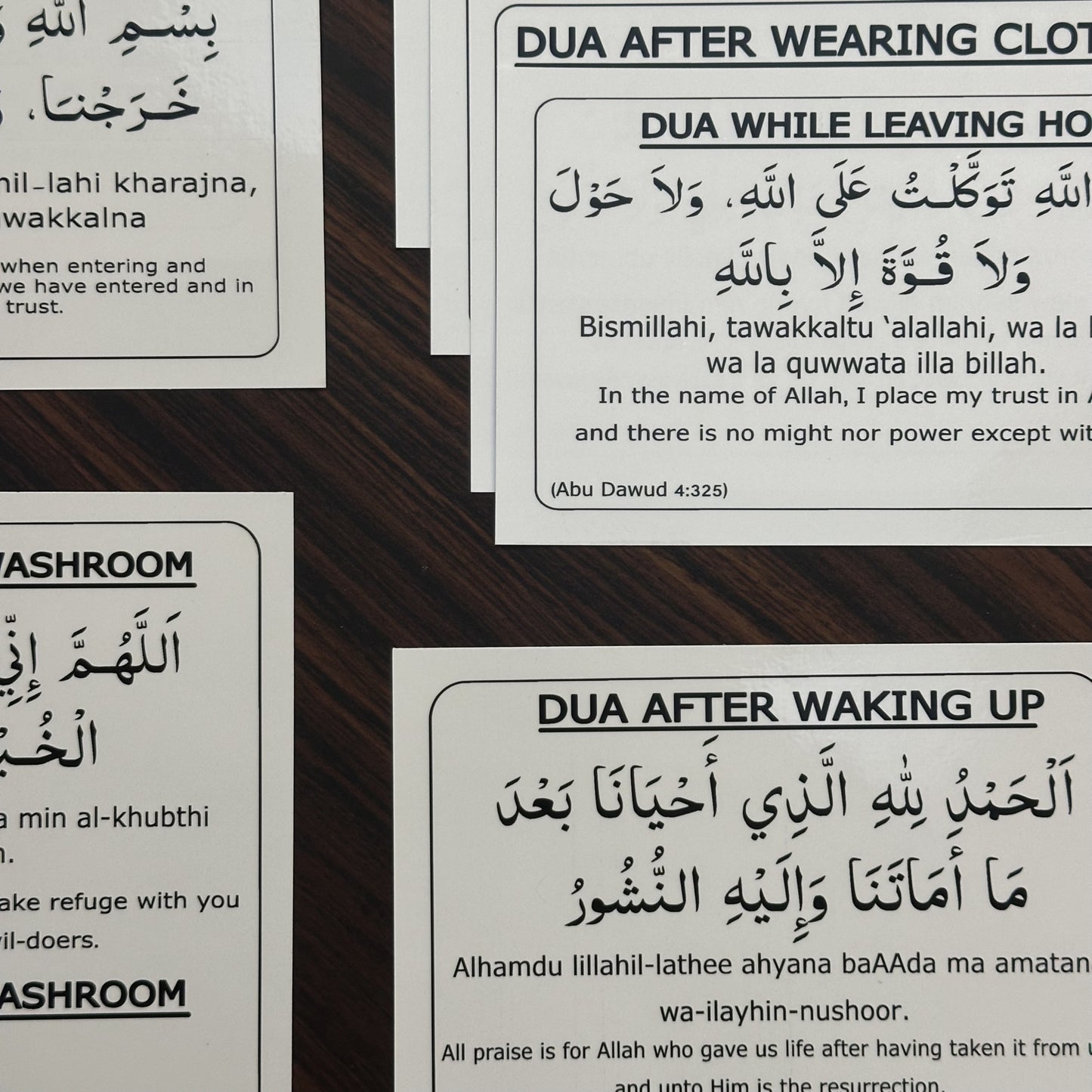 English Dua Stickers